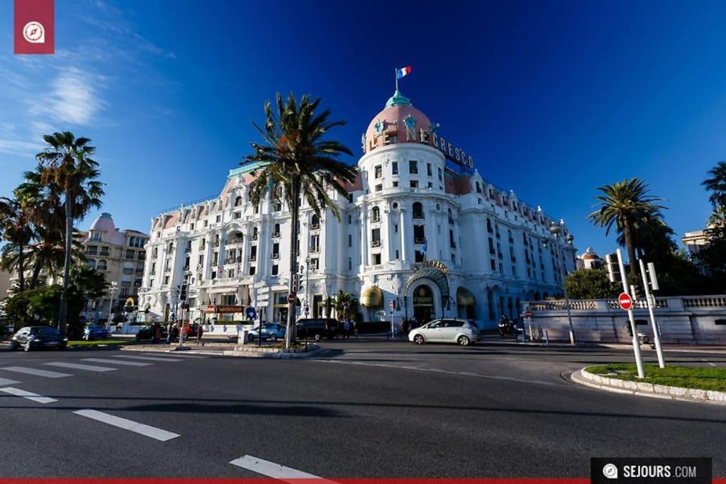 #28 1 Bdr Flat Ac Balcony Hper Central 10Mins To Beach & Old Town Nizza Exterior foto