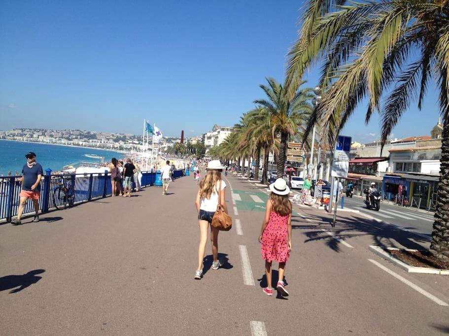 #28 1 Bdr Flat Ac Balcony Hper Central 10Mins To Beach & Old Town Nizza Exterior foto