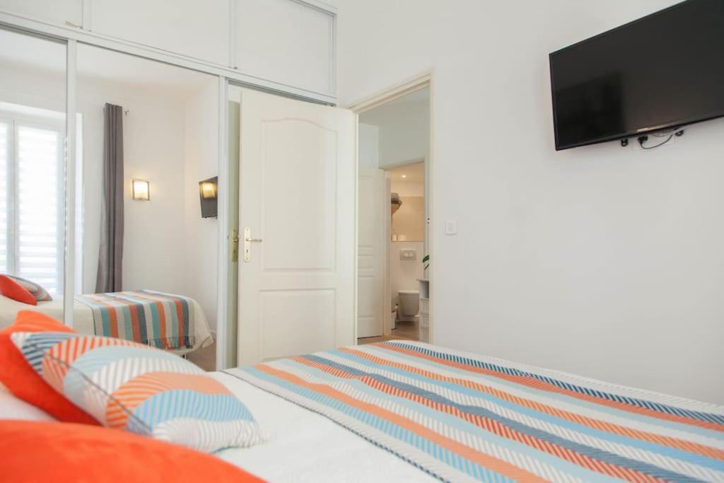 #28 1 Bdr Flat Ac Balcony Hper Central 10Mins To Beach & Old Town Nizza Exterior foto