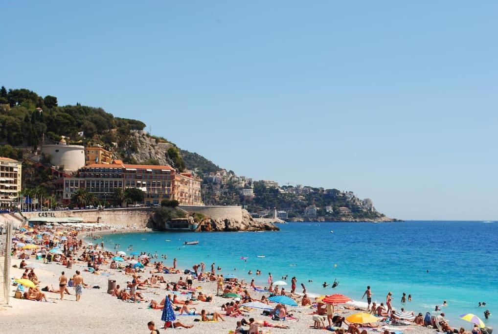 #28 1 Bdr Flat Ac Balcony Hper Central 10Mins To Beach & Old Town Nizza Exterior foto